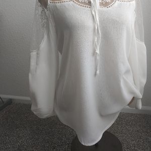 White Lace Blouse
